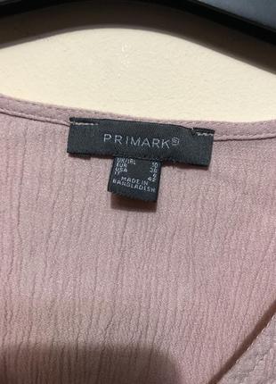 Блузка жатка вискоза нюд primark4 фото