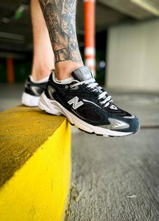 New balance 725 black, кросівки чоловічі чорні нб, кроссовки мужские чёрные демисезонные