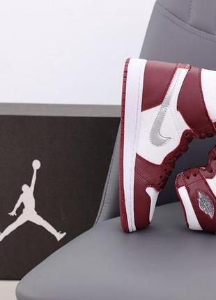 Nike air jordan 1 кроссовки2 фото