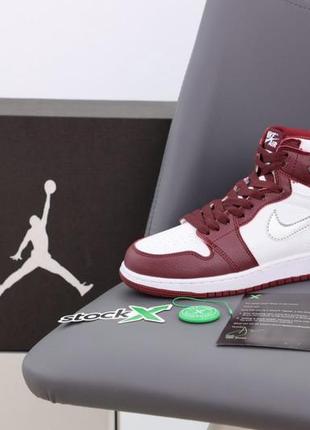 Nike air jordan 1 кроссовки3 фото