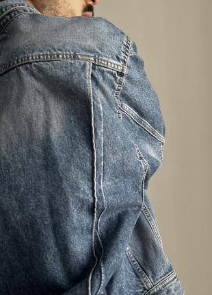 Edwin tokyo made in japan denim clubman jacket vintage оригинал джинсовая куртка джинсовка винтаж япония светлый деним уникальна3 фото
