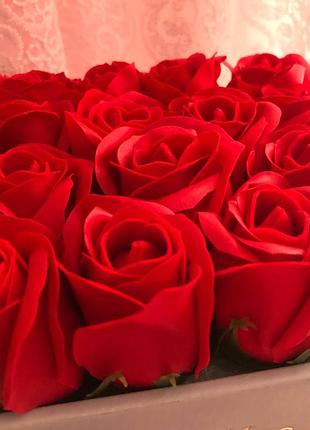 Цветочная мыльная композиция