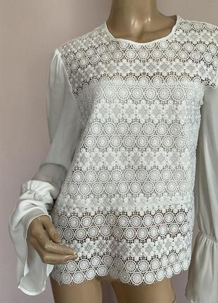 Фирменная итальянская блузка- состояние новой/мbrend imperial1 фото