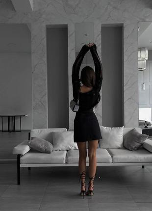 Юбка в длине мини4 фото