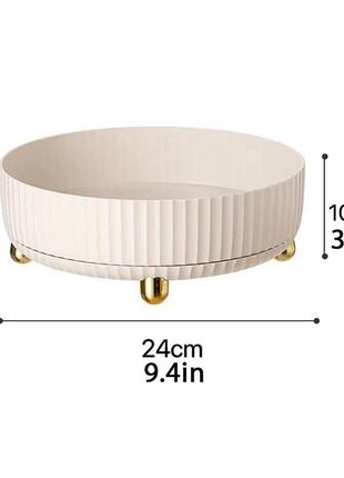 Повортный органайзер для приправ, специй, соусов. подставка-поднос универсальная вращающаяся для кухни10 фото