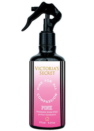 Парфумований спрей для дому victoria's secret pink for all compassion brand collection 275 мл