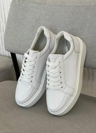 Кожаные кеды❤️❤️❤️