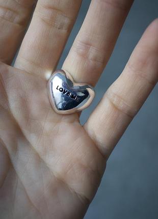 Каблочка 925 серебро love you