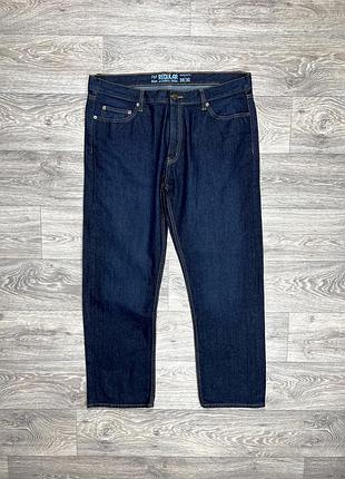 F&f regular джинсы w38 l30 размер темно синие оригинал хорошие