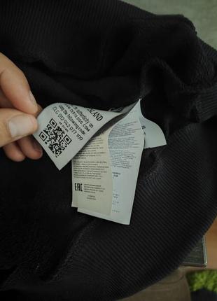 Кофта stone island crewneck мужская осенняя весенняя черная худи зиппер на молнии стон айленд