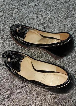 Лаковые туфли clarks, размер 36