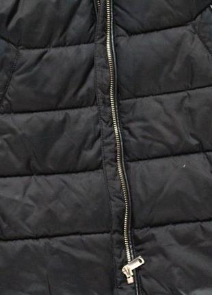 Черная зимняя куртка пуховик zara зара л размер 405 фото