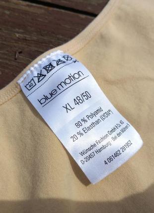 14-16 blue motion утягивающая бесшовная моделирующая майка корректирующая гладкая...