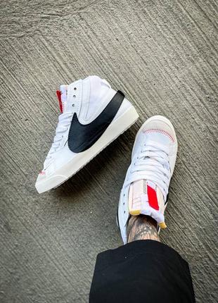 Кроссовки в стиле nike blazer mid9 фото