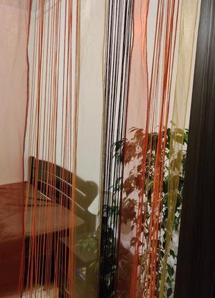 Тюль-штора нитка