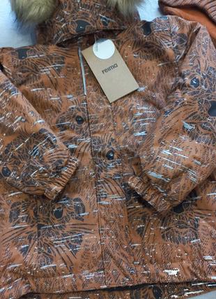 Зимова світловідбивна куртка reima sprig, розмір 1164 фото