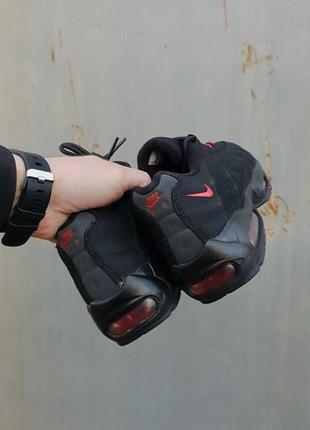 Nike air max 95 [black red]2 фото