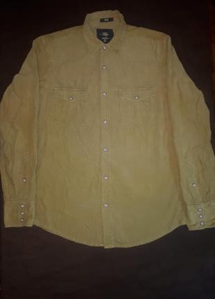 Рубашка Минокровельвет от h&amp;m