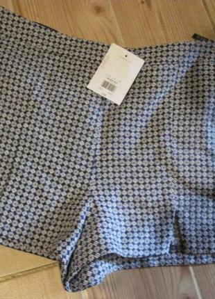 Новые шорты "topshop" р. 46 лен 55%
