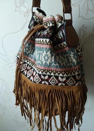 Сумка торба в этно стиле от atmosphere