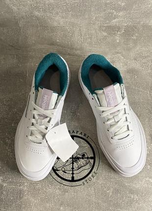 Женские кроссовки reebok club c double geo/ р. 38 / 24,5 см3 фото