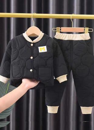 Дитячий демісезонний костюм, комплект куртка та штани1 фото
