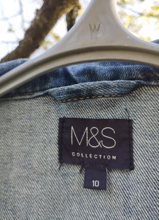 M&s куртка джинс3 фото