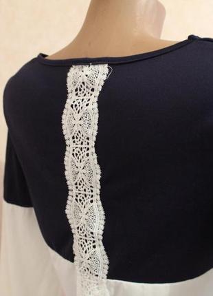 Легкое платьице, комбинированое 2