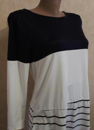 Легкое платьице, комбинированое 4