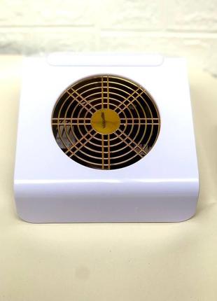 Витяжка для манікюру simei 858-2а біла, 40 вт2 фото