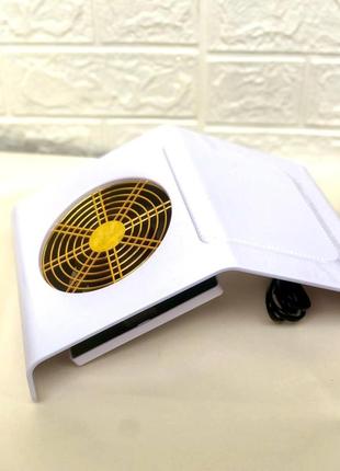 Витяжка для манікюру simei 858-2а біла, 40 вт