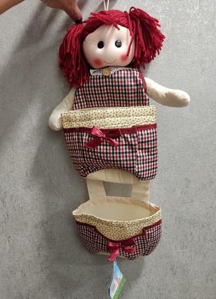 Лялька кишеня органайзер для дівчинки1 фото