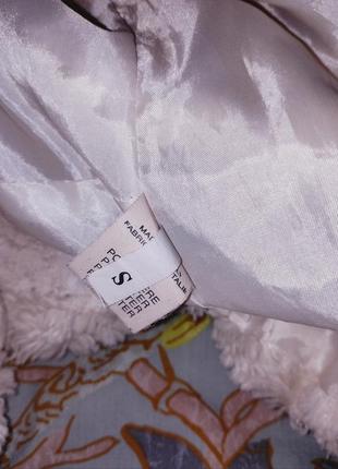 Шубка женская короткая белая, женский полушубок, женский пиджак, женский жакет2 фото