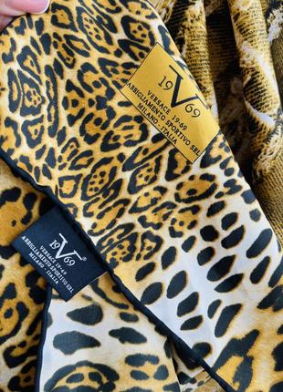 Versace 19-69 леопардовый платок7 фото