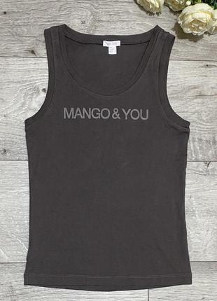 Майка в рубчик mango “mango&amp;you”, р.xs