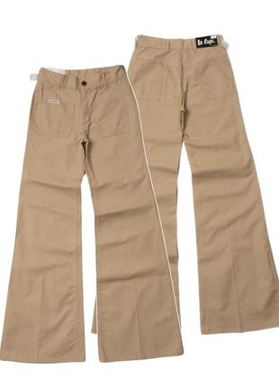 Lee cooper gregory beige vintage 70-80s  pants женские штаны
