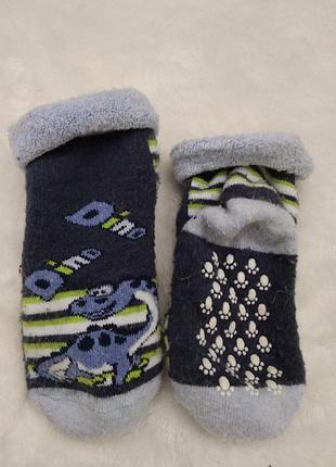 Махровые носки с протектором conte-kids