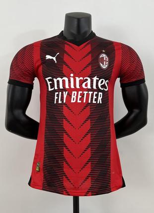 Футболка мелан футбольная форма milan puma домашняя экипировка футболистов shevchenko