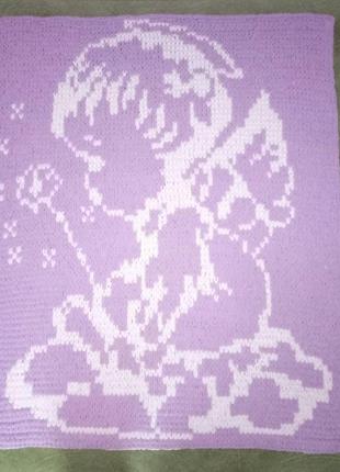 Дитячий плюшевий плед