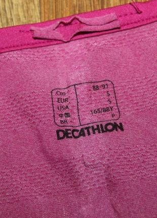 Ультралегка яскрава жіноча спортивна футболка для бігу спорту йоги decathlon xs-s3 фото