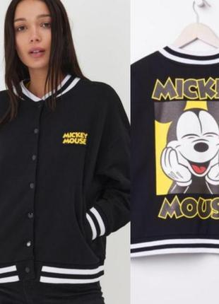 Бомбер женский mickey mouse,1 фото