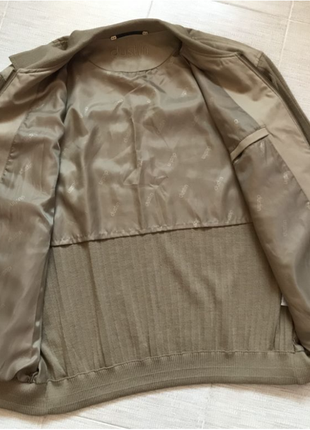 Крутая, комбинированная куртка бомбер, под замшу, шведского бренда dustin. 2xl6 фото