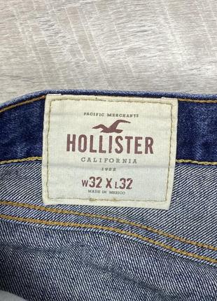 Hollister california джинси w32 l32 размер синие оригинал5 фото