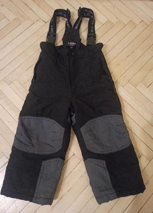 Термо штаны лыжные для мальчика l.o.g.g1 фото