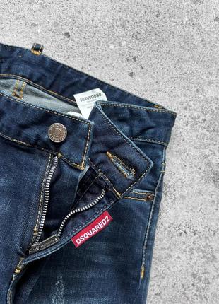 Dsquared2 women's made in italy japan denim jeans женские, люксовые, зауженные джинсы4 фото