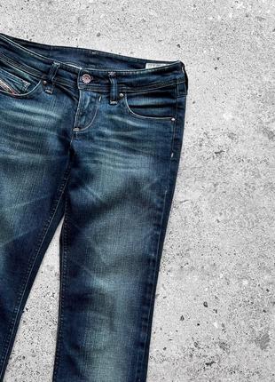 Diesel women's lowky 008b2 stretch vintage denim jeans Винтажные, женские джинсы2 фото