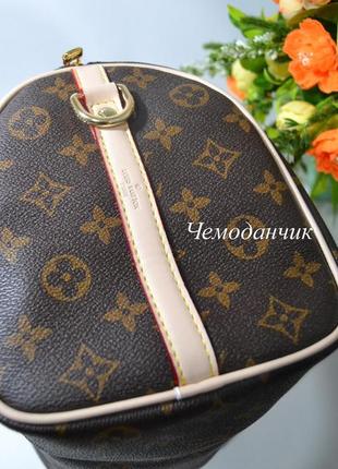 Женская брендовая сумка louis vuitton speedy monogram луи виттон спиди бочонок монограмма средний размер3 фото