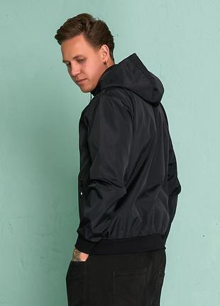 Чоловіча куртка вітровка з плащової тканини з підкладкою tailer, розміри від 48 до 58, демісезонна куртка2 фото