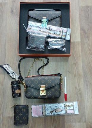 Женская кожаная сумка louis vuitton, сумка  луи виттон, louis vuitton monogram, monogramm, сумка луи витон