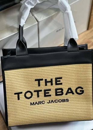 Жіноча сумка marc jacobs tote bag, сумка марк якобс, сумка марк джейкобс, брендова сумка, сумка на плече1 фото
